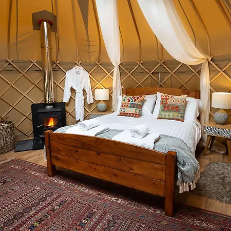 Luxury tent Yurtshire Eavestone - Beech *