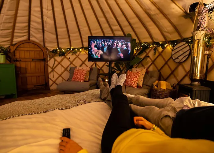 Luksusowy namiot Yurtshire Eavestone - Beech Ripon